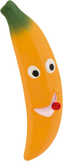 Banane mit Squeaker 20 cm