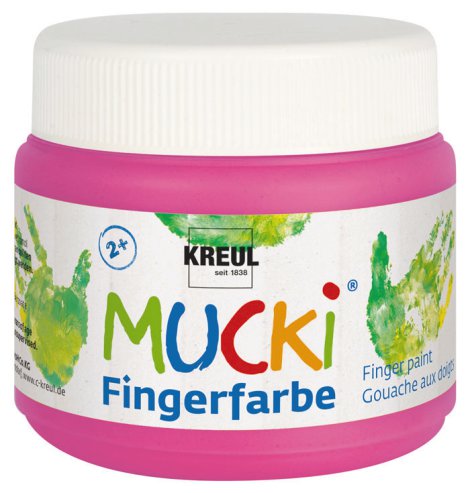 KREUL Fingerfarbe Quietschpink 150 ml