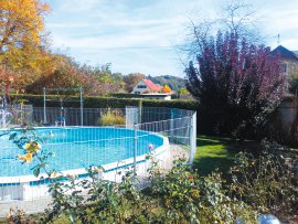 H+S Zaunfeld Floatagon Reinweiß RAL9010