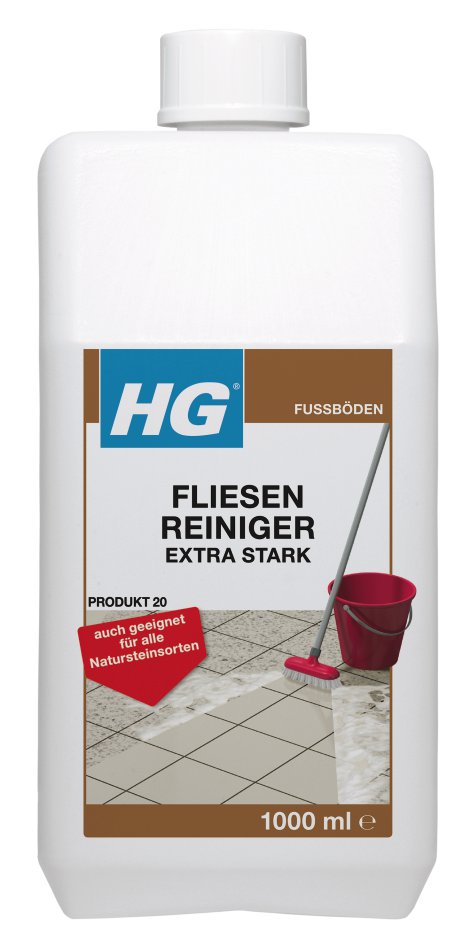 HG Fliesenreiniger extra stark 1 l