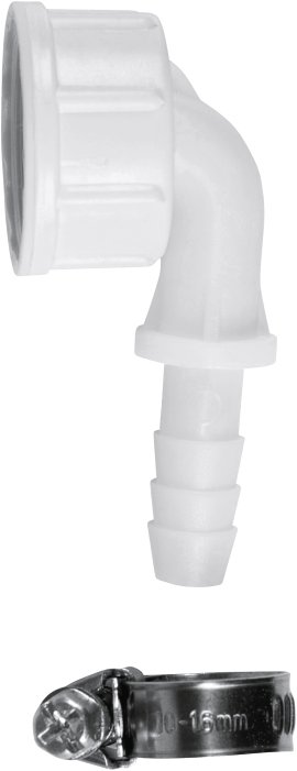 CORNAT Winkel-Schlauchverschraubung 3/4" IG, ø 10 mm, ø 10 - 16 mm, 9 mm