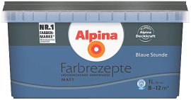 ALPINA Farbrezepte Blaue Stunde