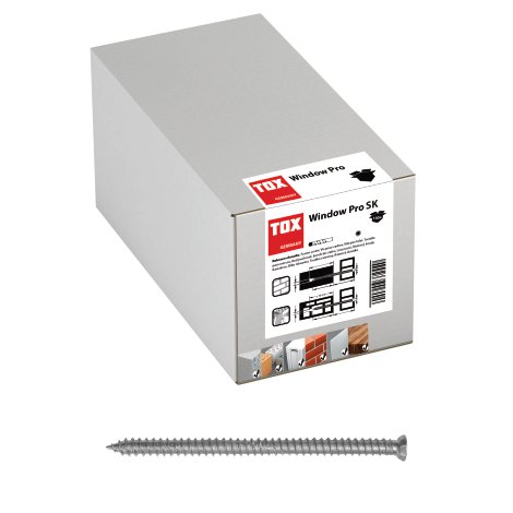 TOX Fensterrahmenschraube Window Pro SK 7,5x152 mm 100 Stk.