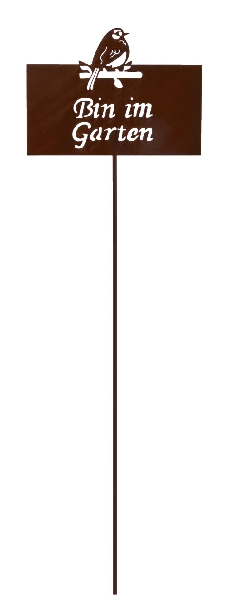KENT LIVING Gartenstecker Garten Rost 30x115 cm (BxH)