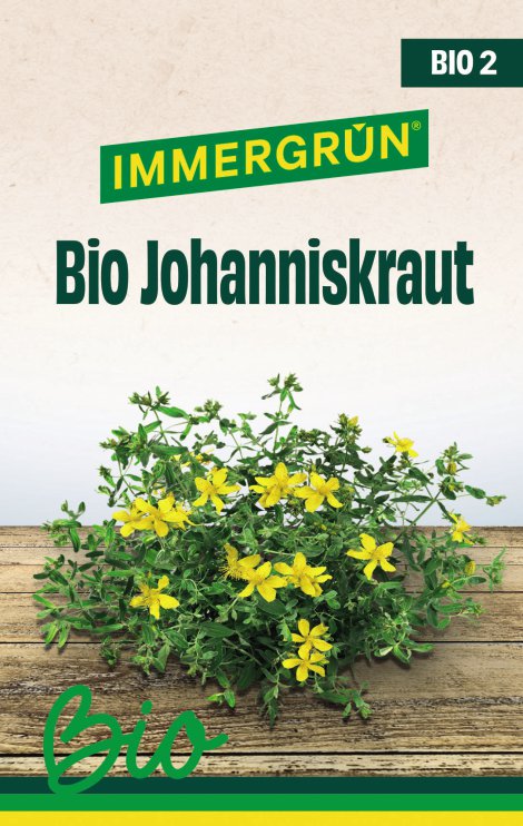 IMMERGRÜN Tütensamen BIO Johanniskraut
