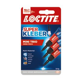 LOCTITE Superkleber Mini Gel 3x1 g