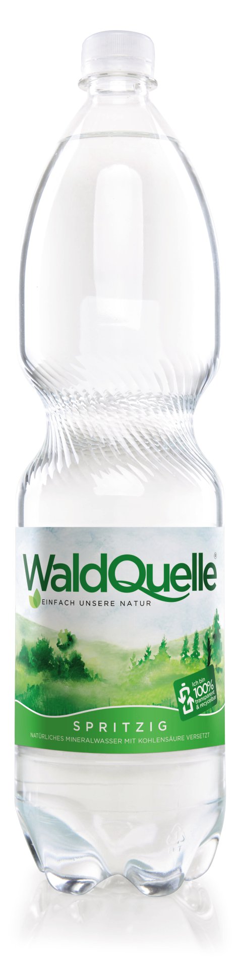 WALDQUELLE Mineralwasser spritzig 1,5 l