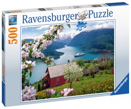 RAVENSBURGER Puzzle Skandinavische Idylle 500-tlg.