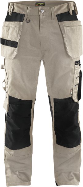 BLÅKLÄDER Handwerker Bundhose Nagelt steingrau/schwarz 46