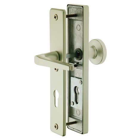 ALPERTEC Schutzbeschlag Tira-LS Haustüren Aluminium F2 PZ 88 mm