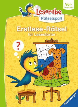 RAVENSBURGER Buch Leserabe Erstlese-Rätsel für Lesestarter