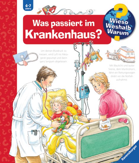 RAVENSBURGER Buch Was passiert im Krankenhaus