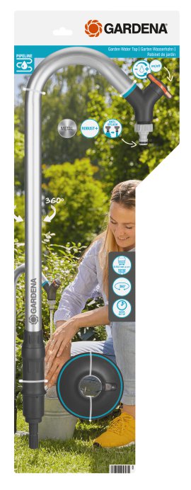 GARDENA Gartenwasserhahn Pipeline