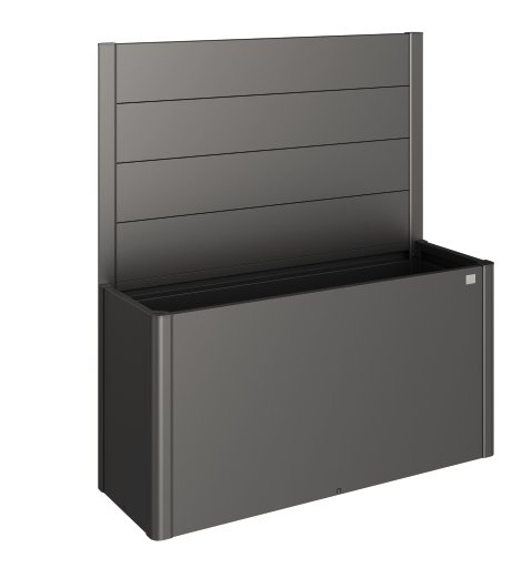 BIOHORT Sichtschutz für Belvedere ohne Acrylglas, Dunkelgrau-Metallic 150