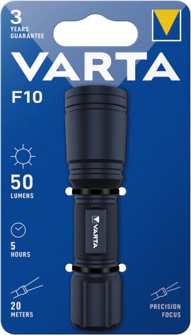 VARTA Taschenlampe F10 1AA ohne Batterie