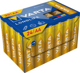VARTA Batterien Longlife AA Cube 24er Pack