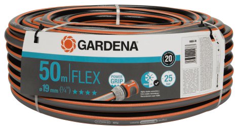 GARDENA Comfort FLEX Schlauch ohne Adapter 3/4" 50 m