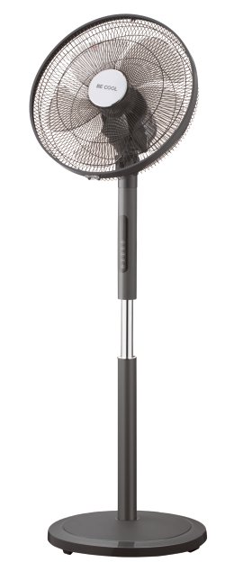 BE COOL Standventilator Schwarz