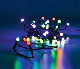 LED-Lichterkette 80 LED Multicolor