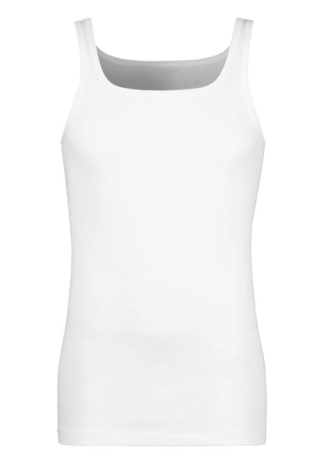 Leibchen ohne Arm Weiß M