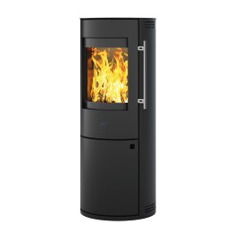 Kaminofen Lugano Premium Stahl Schwarz