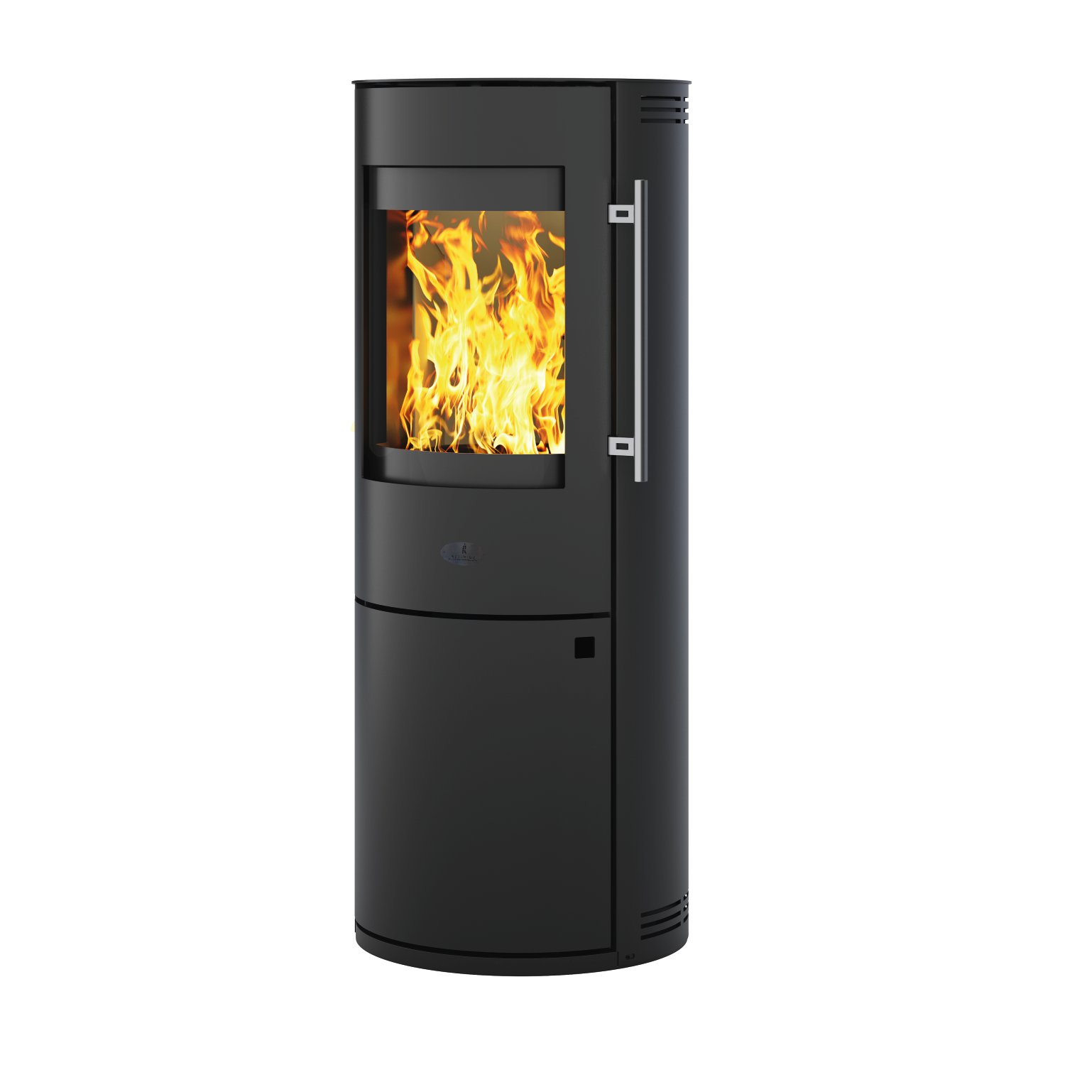 Kaminofen Lugano Premium Stahl Schwarz