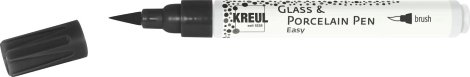 KREUL Malstift Glass & Porcelain Easy Brush Schwarz