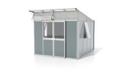 VITAVIA Gerätehaus Kosmos Aluminium