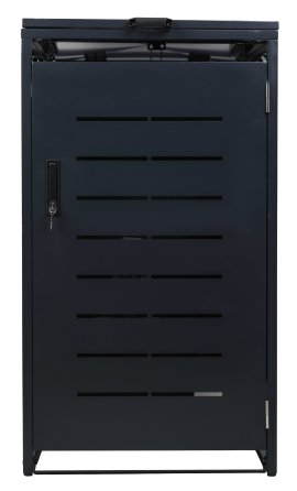 Mülltonnenbox anthrazit 1160x690x800 mm