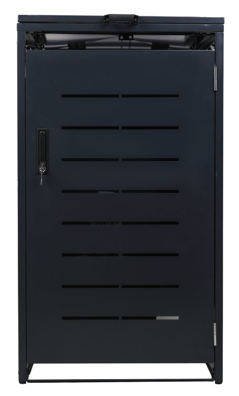 Mülltonnenbox anthrazit 1160x690x800 mm