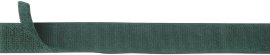 Klettband Flauschteil Schwarz 20 mm