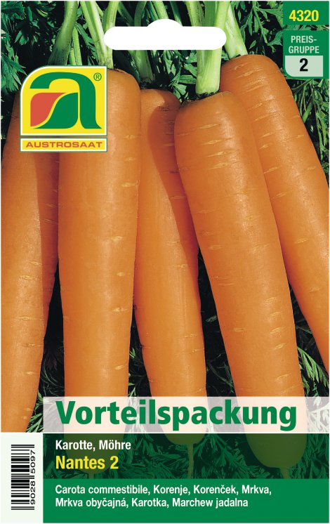 Karotten Nantes 2 - Vorteilspackung