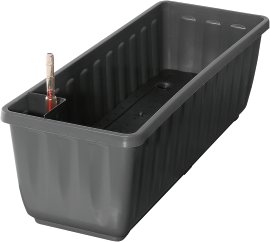 GELI Blumenkasten Aqua Flor Anthrazit