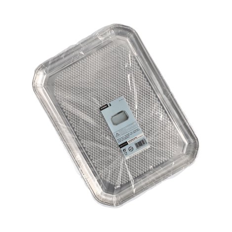 ServierPlastiktte alu 35x26 cm 3 Stk. eckig
