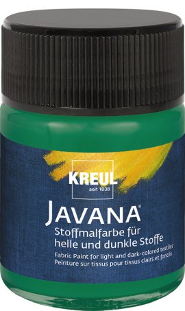 KREUL Stoffmalfarbe für helle/dunkle Stoffe Dunkelgrün