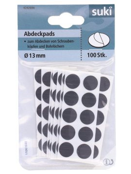 SUKI Abdeckpad Braun Ø 13 mm 100 Stk.