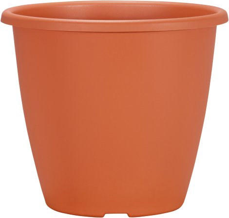 IMJ-Global Pflanzkübel TERRA Rund – 45 Cm, Terrakotta, 27 Liter, Für Innen & Außen