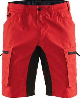BLÅKLÄDER Herren Service Shorts Stretch rot/Schwarz 48
