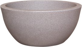 GELI Pflanzschale Rimini Taupe 40 cm