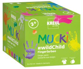 KREUL Fingerfarbe Wildchild Premium-Set