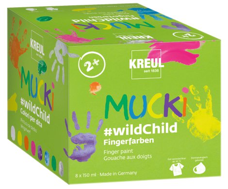 KREUL Fingerfarbe Wildchild Premium-Set