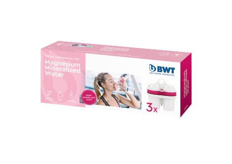 BWT Filterpatrone für Wasser mit Magnesium 3er-Pack