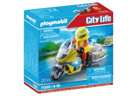 PLAYMOBIL® Notarzt-Motorras