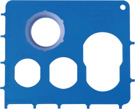 CORNAT Universal-Strahlreglerschlüssel, blau