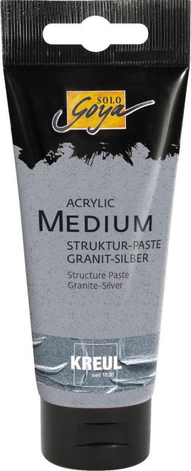 KREUL Strukturpaste Granitsilber 100 ml