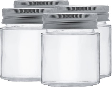 Vorratsglas Myrex GPI56 145ml 4 Stk.