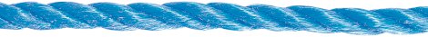 PP-Seil gedreht Blau 8 mm 50 m