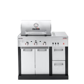 CHAR-BROIL® Gasgriller Gasgriller Ultimate 3200 Edelstahl/Schwarz 100,3x67,3x120 cm (LxBxH)