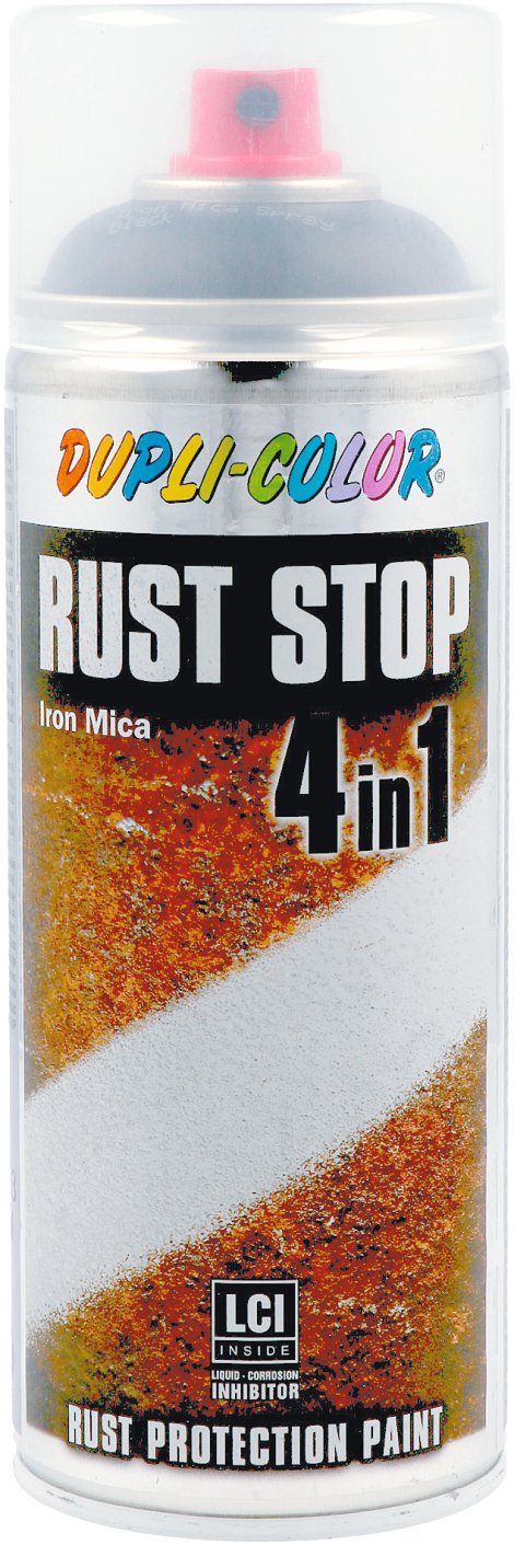 DUPLI-COLOR Rust-Stop 4in1 Eisenglimmer Schwarz 400 ml