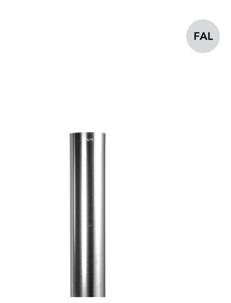 BERTRAMS Rauchrohr feueraluminiert ø 150 mm 50 cm